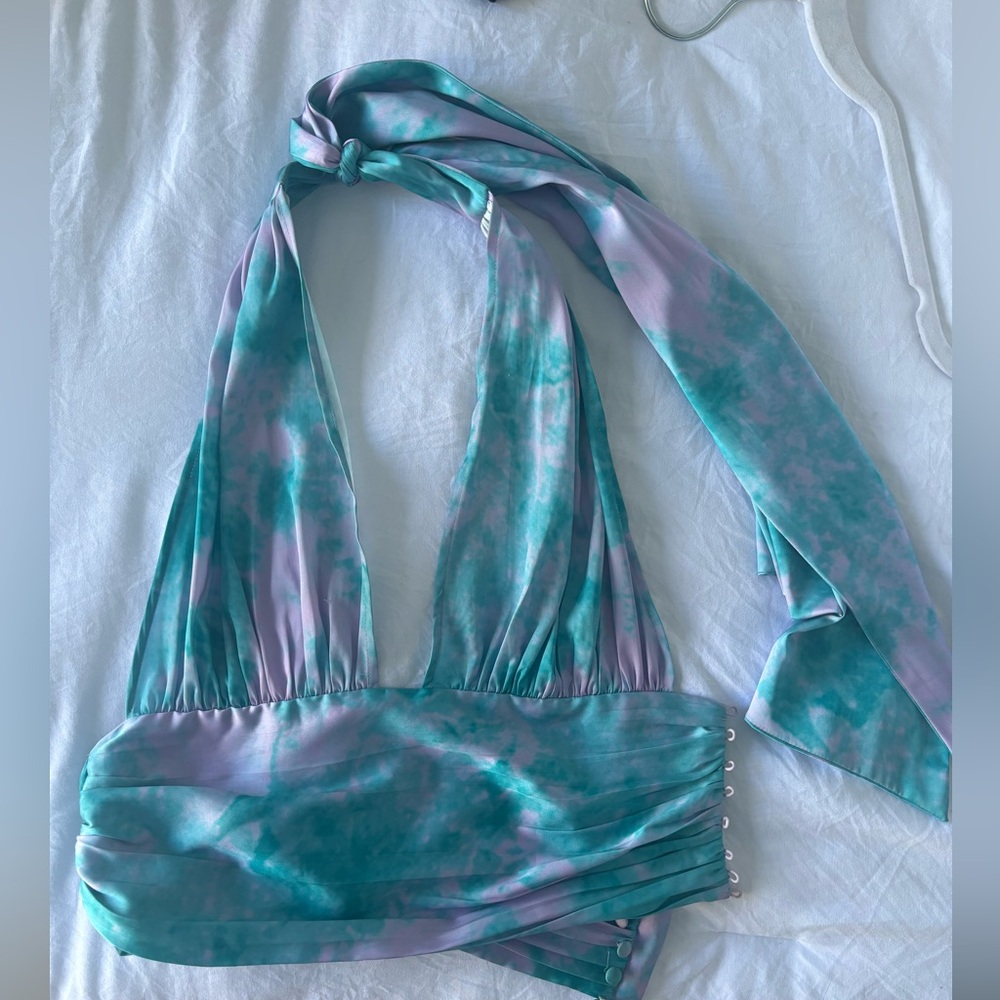 Lovers and Friends Silk Top! Small